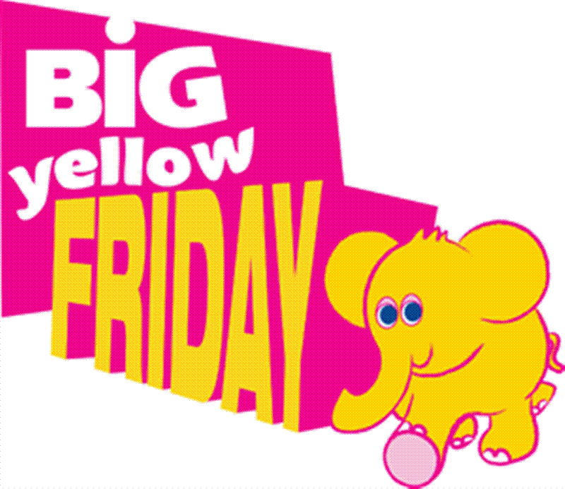 big yellow friday logo medium Charity helps schools gear up for Big Yellow Friday