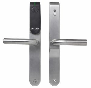 AA Aperio E100 E900 EURO SWISS BLIND L Form Abloy’s Aperio E100 and SMARTair solutions achieve PAS 24 Certification