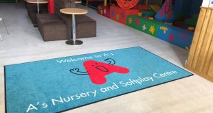 As Nursery New Eco-Friendly Logo Mats: Perfect for Schools, Nurseries, and Colleges