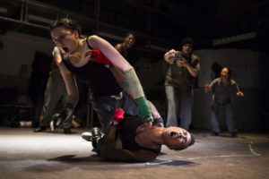Clare Dunne Prince Hal and Jade Anouka Hotspur in Henry IV Photo by Helen Maybanks Donmar Warehouse’s all-female Shakespeare Trilogy added to the National Theatre’s On Demand In Schools service