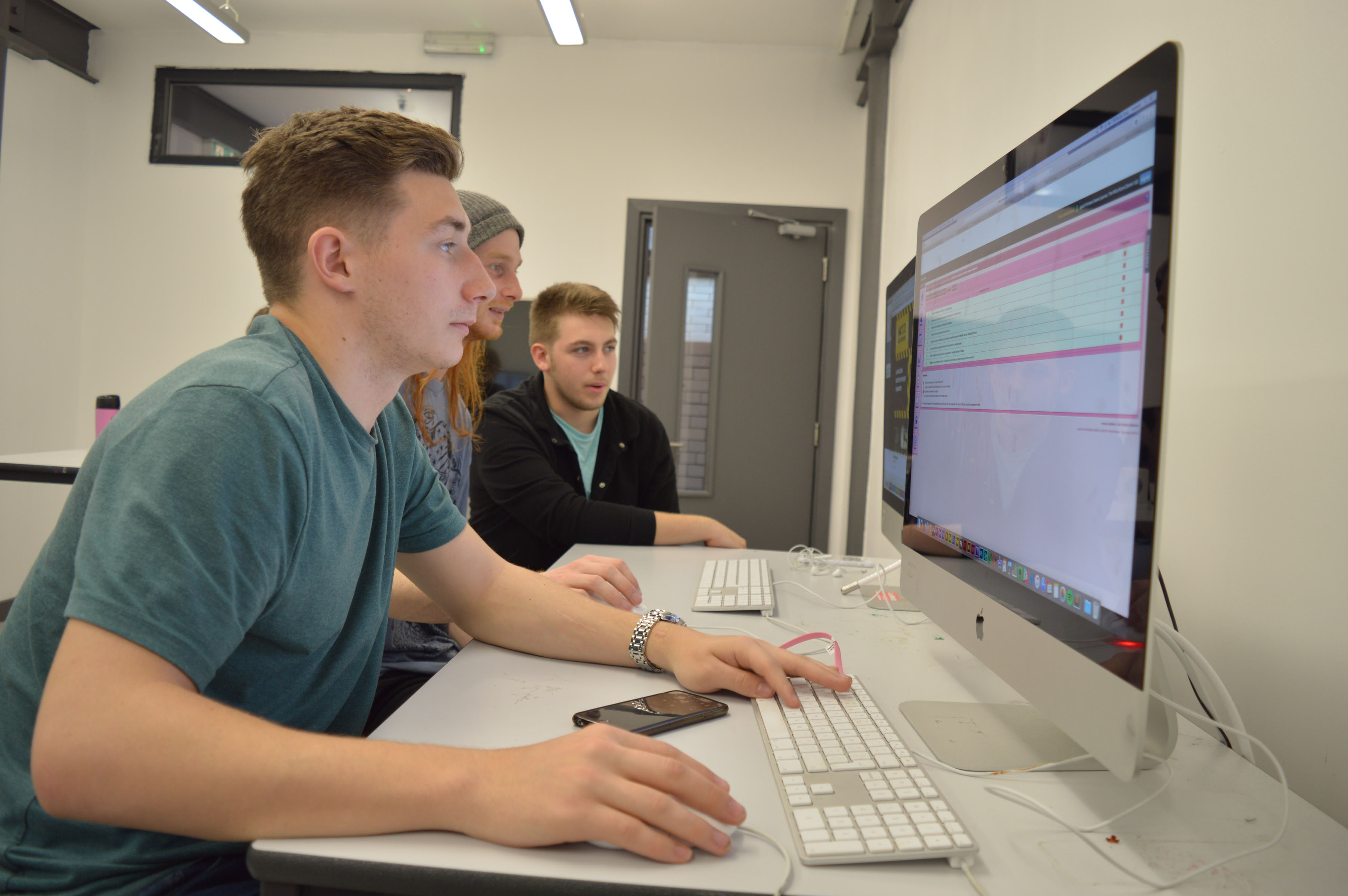 Digital Advantage young people in workshop New schools careers initiative to plug digital skills gap