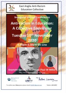 EAAREC event Education leaders launch anti-racism collective for schools across East Anglia