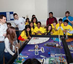 image020 Students put their STEM skills to the test at the IET FIRST® LEGO® League Cambridge tournament