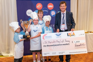 McYBT Winners St Martin St Mary CE Primary School Presentation McDougalls Young Baking Team of the Year competition returns for its fifth year with new focus launched for 2019