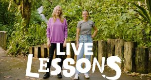 p0l02zch BBC Teach heads to the Eden Project for an Earth Day Live Lesson