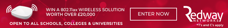 redway banner et oct18 Redway Networks 2018 “Win Big!” competition is back and is better than ever with a chance to win a new £20,000 wireless solution!