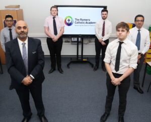 Romero Catholic Academy IT Team Coventry academy shortlisted for prestigious industry award