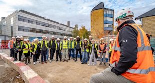 Students attending the Open Doors 2026 Preview Event 1 Students explore live uni redevelopment in construction recruitment drive